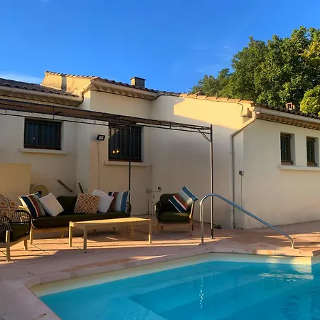 Vila Charmante Avec Piscine A 5 Minutes D'uzes